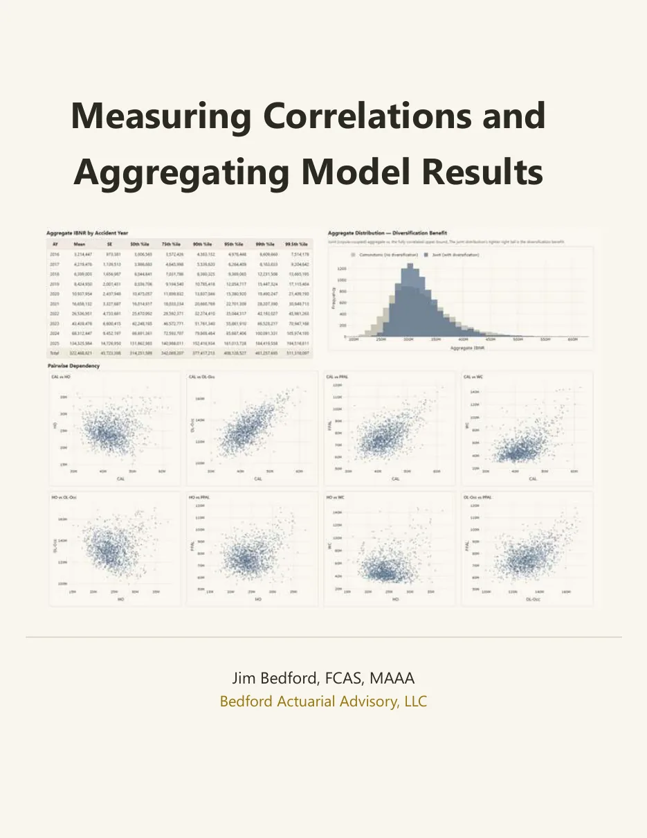 Cover: Measuring Correlations and Aggregating Model Results